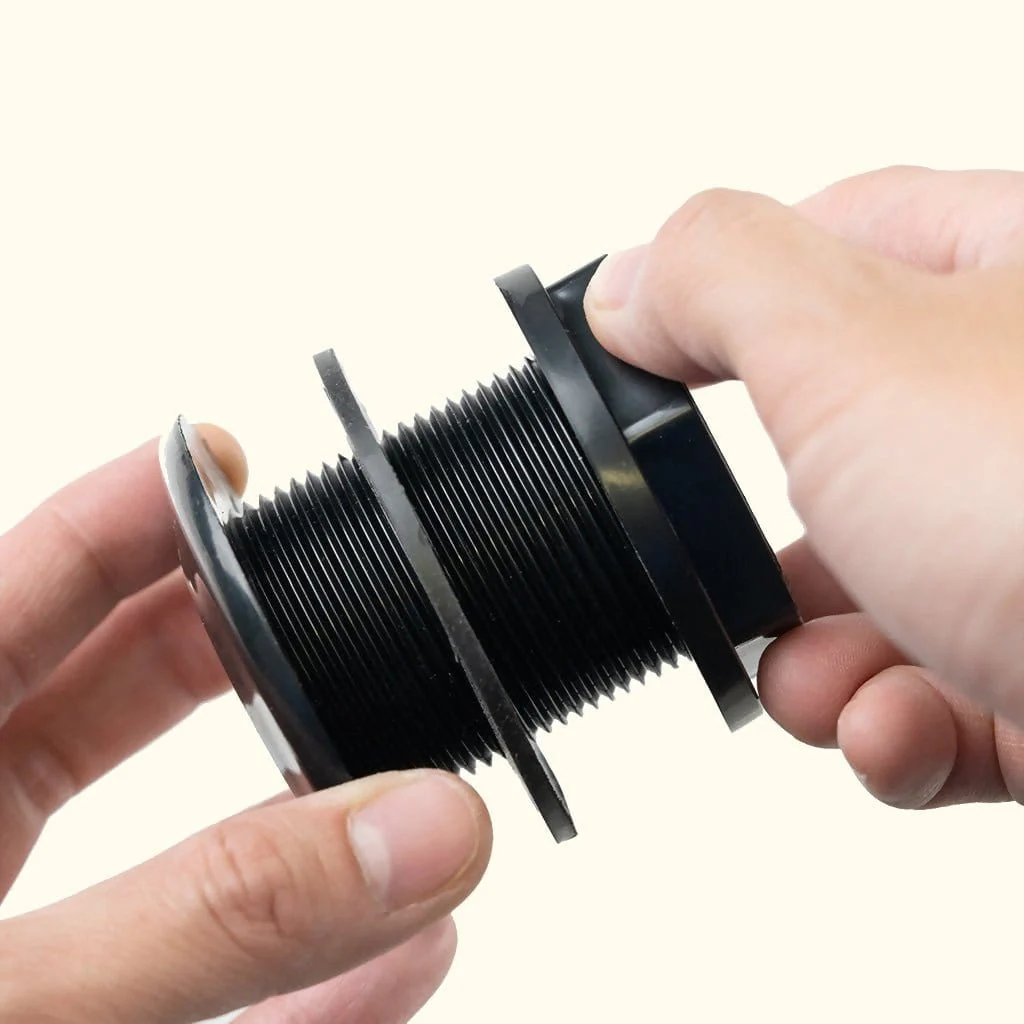 Aquarium Bulkhead Fitting (Slip x Slip) - Image 2