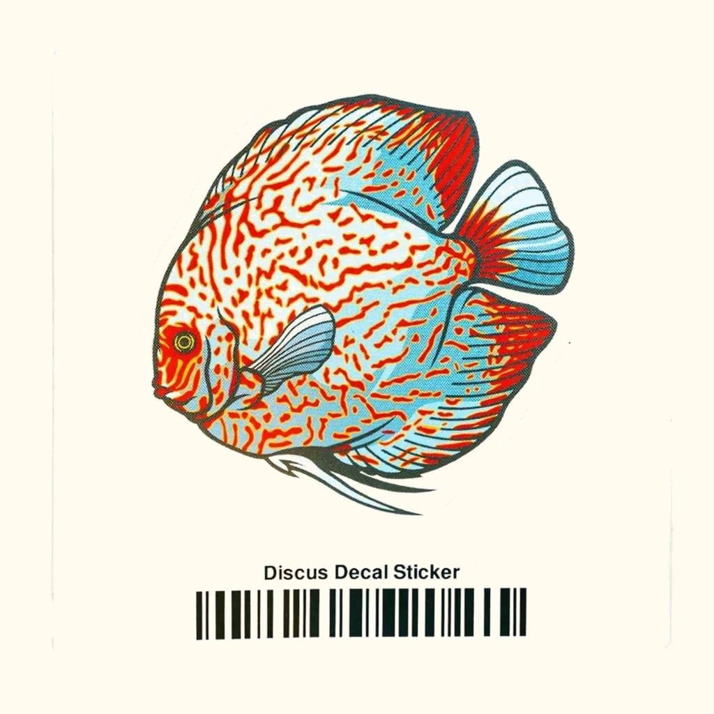 Discus Decal Sticker